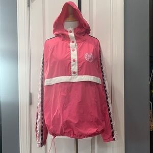 Pink Victoria secret windbreaker Size XS